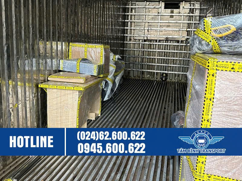 Các dịch vụ chính của Vận Chuyển Tâm Bình trong lĩnh vực chuyển kho xưởng